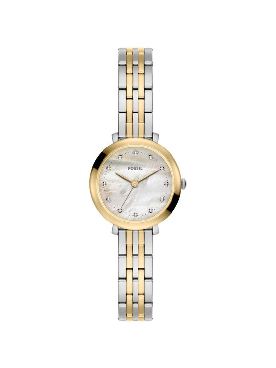 Fossil Fossil Zegarek ES5500 Srebrny