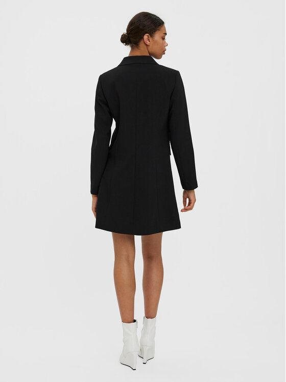 Vero Moda Vero Moda Kokteilinė suknelė Katerine 10277425 Juoda Loose Fit
