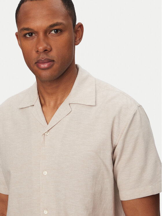 Jack & Jones Jack & Jones Cămașă Breeze 12288594 Bej Relaxed Fit