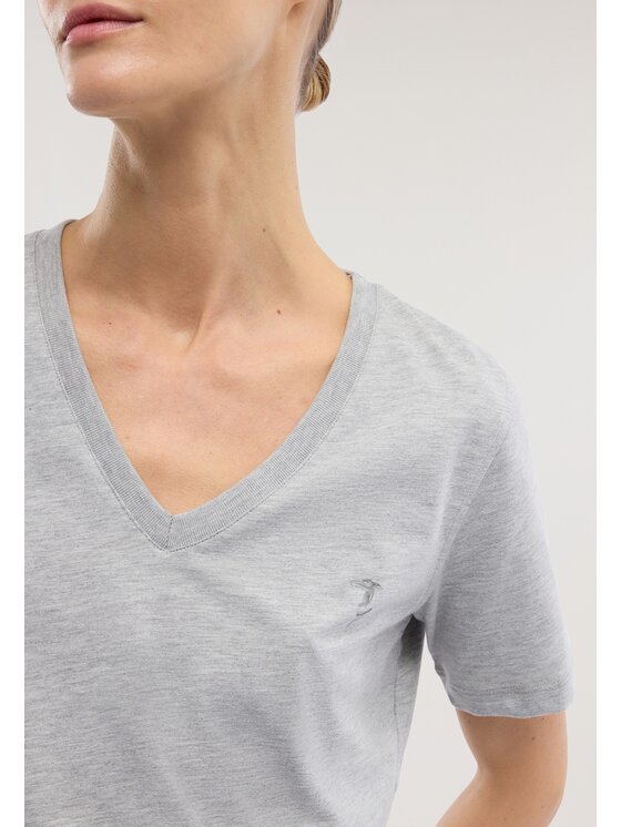 Trussardi Trussardi T-Shirt G1266500254N013 Szary Regular Fit