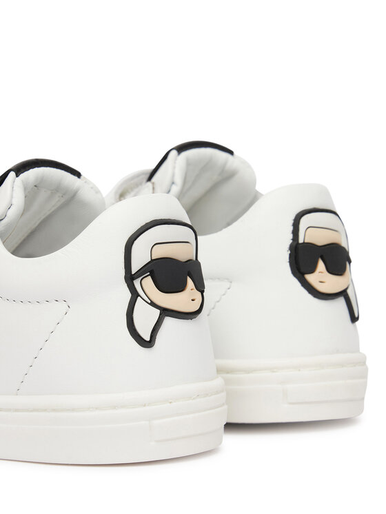 KARL LAGERFELD KARL LAGERFELD Laisvalaikio batai Z31186 M Balta
