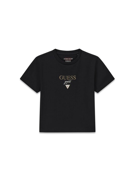 Guess Jeans Guess Jeans T-shirt 180328 Crna Classic Fit