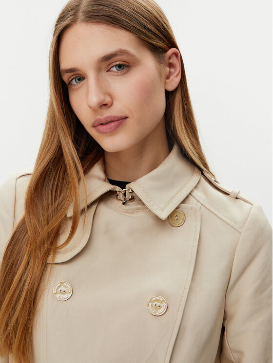 Morgan Morgan Trench 251-GSELAM Beige Regular Fit