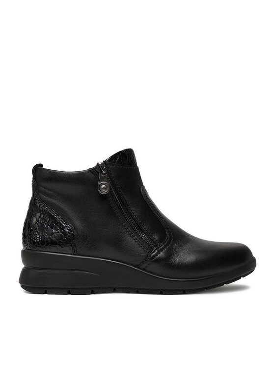 Rieker Botki L4861-00 Czarny