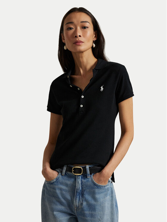 Polo Ralph Lauren Polo Ralph Lauren Polokošile 211870245005 Černá Slim Fit