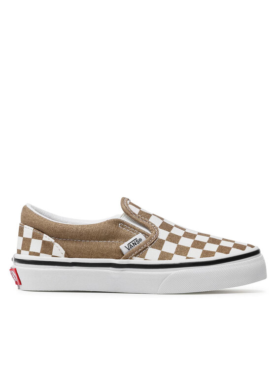 slip on vans khaki