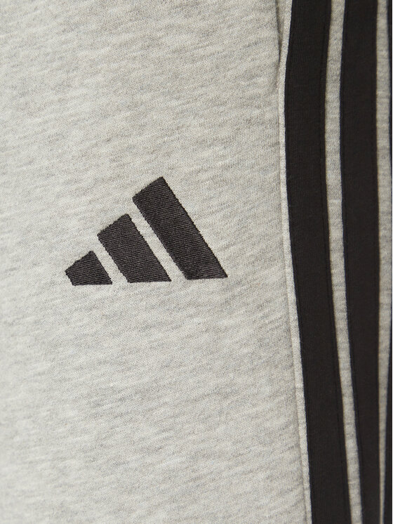 adidas adidas Donji dio trenerke Essentials 3-Stripes JE6318 Siva Regular Fit