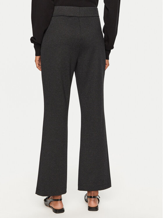 LOLA CASADEMUNT LOLA CASADEMUNT Παντελόνι υφασμάτινο MF2414001 011 Γκρι Regular Fit