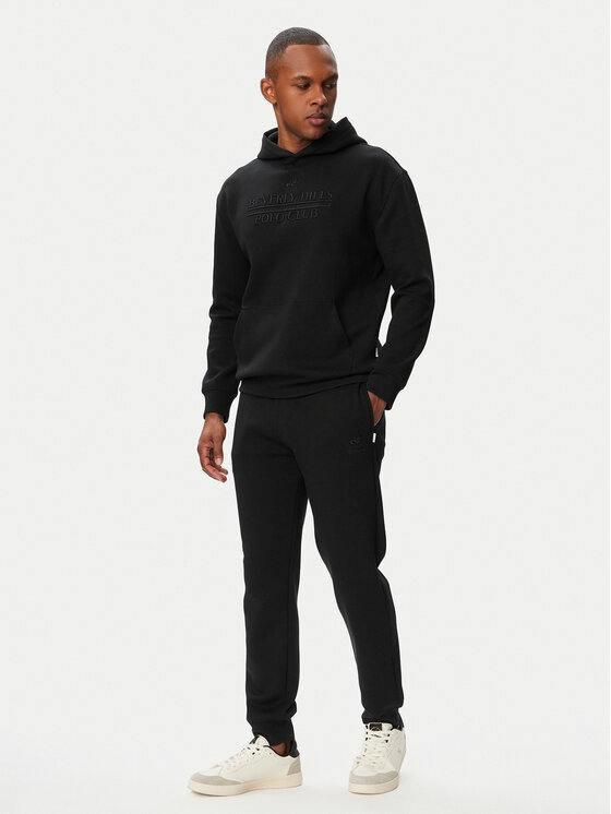 Beverly Hills Polo Club Beverly Hills Polo Club Μπλούζα M6340T Μαύρο Regular Fit
