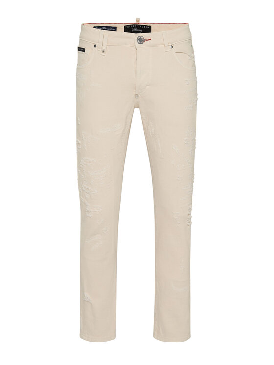 PHILIPP PLEIN PHILIPP PLEIN Jeans 24581 Beige Skinny Fit