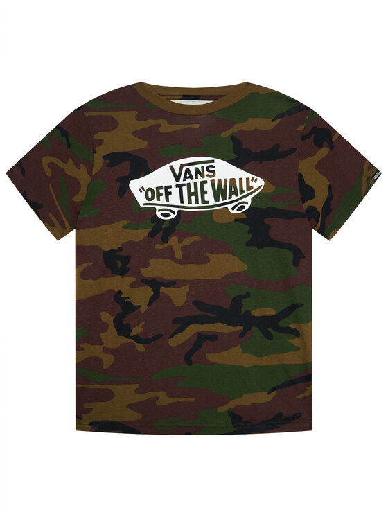 Vans Vans T-Shirt Otw Boys VN000IVE Grün Classic Fit