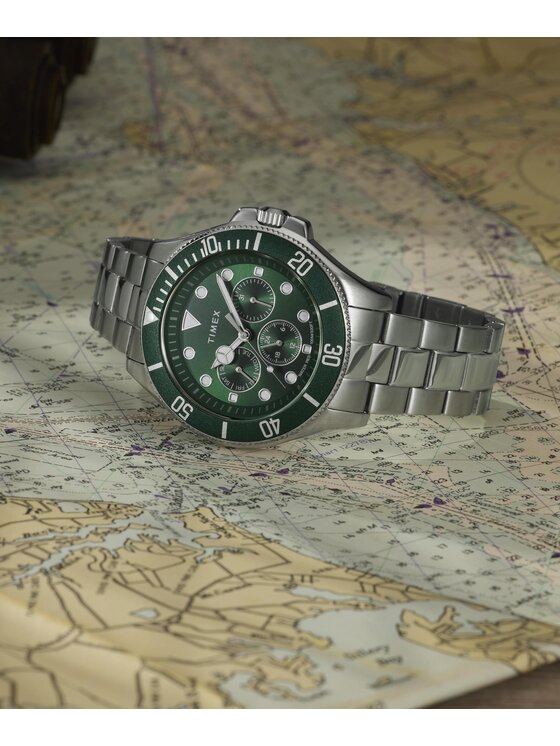 Timex Timex Hodinky TW2Y33200 Stříbrná