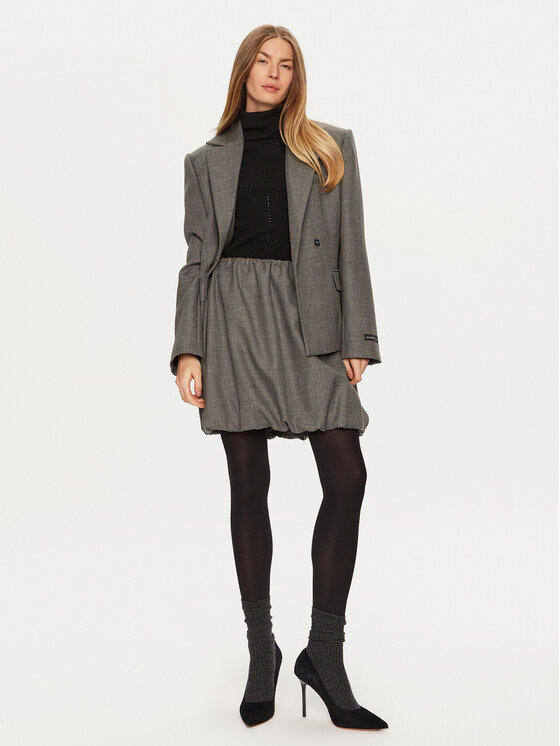 Herskind Herskind Miniszoknya Evans 5391140 Szürke Regular Fit