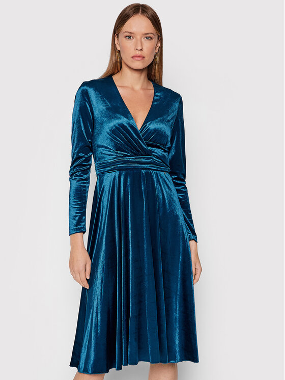 Nissa Nissa Φόρεμα καθημερινό RS12632 Μπλε Regular Fit