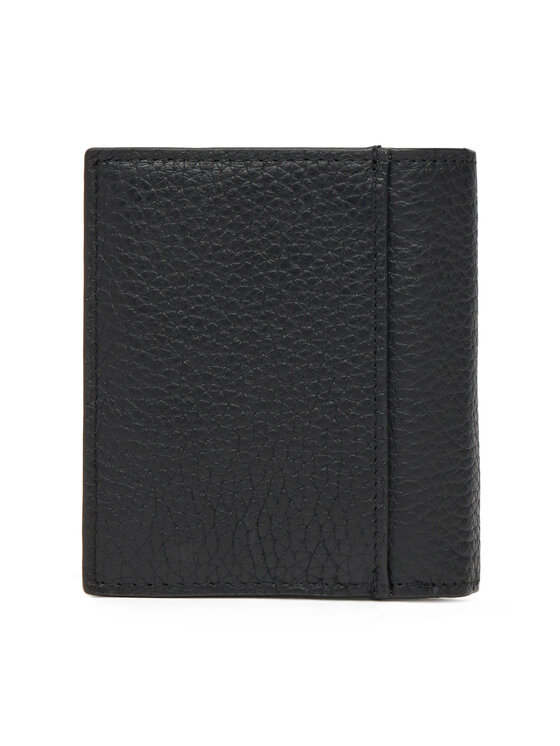Calvin Klein Calvin Klein Μεγάλο Πορτοφόλι Ανδρικό Ck Leather Comp Trifold W C &Car LV04D1029G Μαύρο