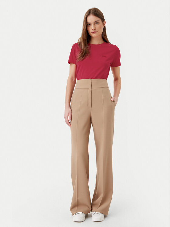 BOSS BOSS Póló C_Esogo_1 50506973 Rózsaszín Slim Fit