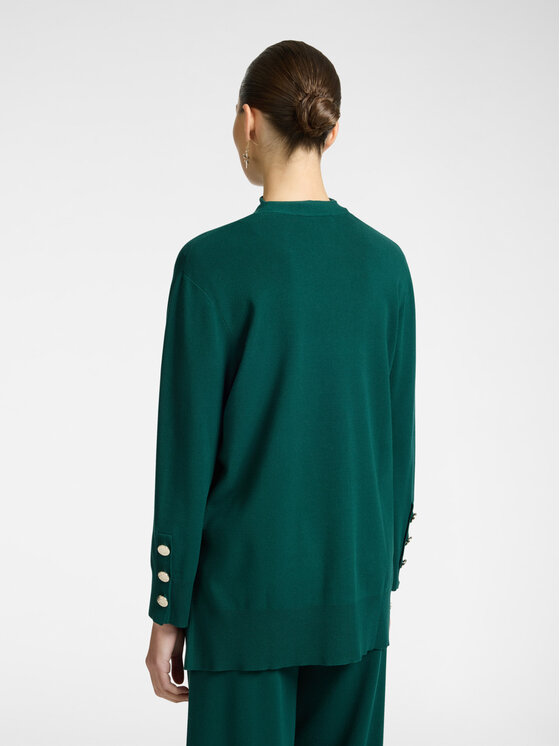 Elena Mirò Elena Mirò Maglione M418Z000545N035 Verde Regular Fit