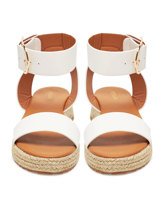 DeeZee DeeZee Espadryle QS276-1 Biały