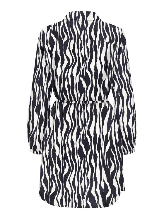 ONLY ONLY Krekla kleita Nova 15241890 Melns Regular Fit