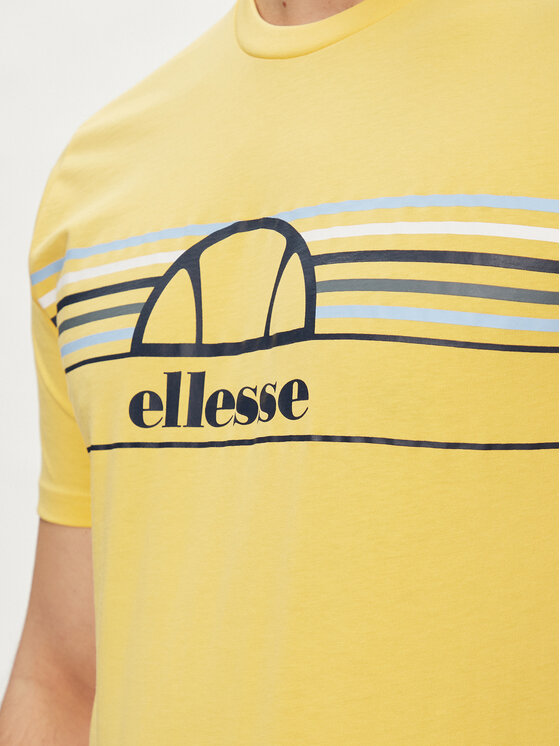 Ellesse Ellesse Тишърт Lentamente SHV11918 Жълт Regular Fit