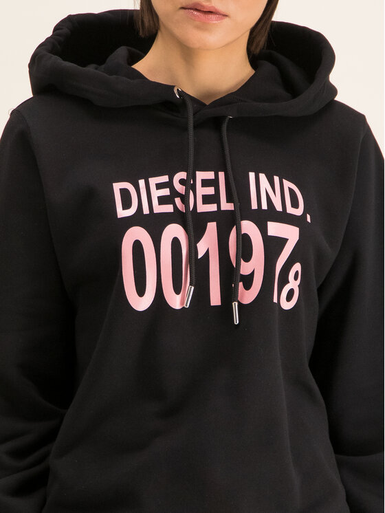 Diesel Diesel Džemperis Ang 00SC8N 0IAJH Juoda Regular Fit
