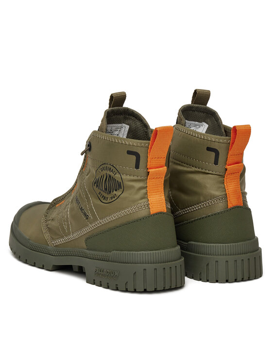 Palladium Palladium Schnürstiefeletten Sp20 Travel Hi 74476-377-M Grün