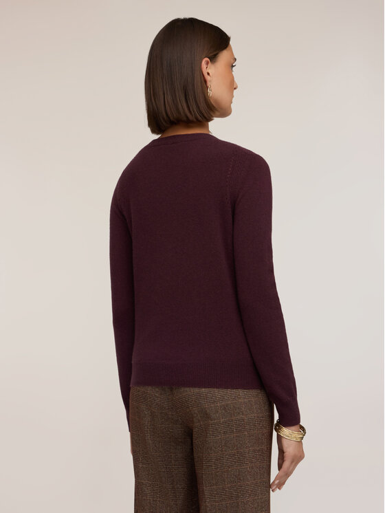 Motivi Motivi Sweter M389W004099N022 Brązowy Regular Fit