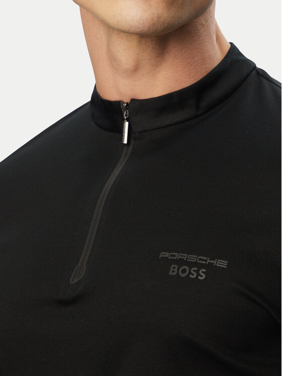 BOSS BOSS Póló PL_PS Spirit70 QZ 50559790 Fekete Regular Fit