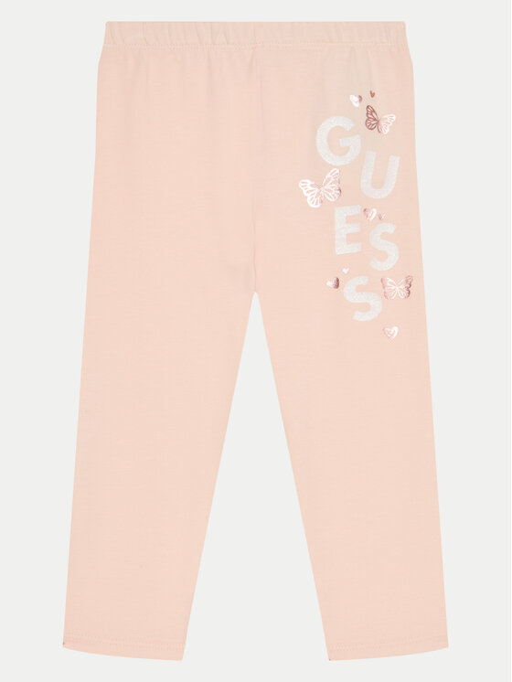 Guess Legingi K5RB02 J1314 Tumši zils Slim Fit