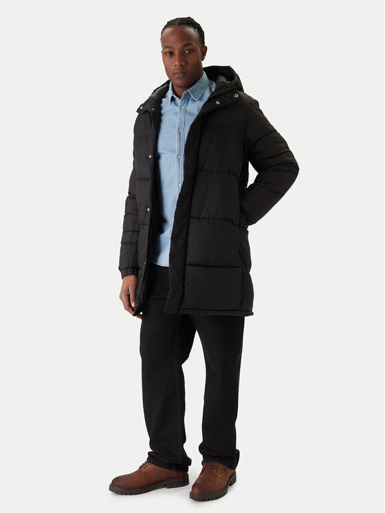Jack & Jones Jack & Jones Zimné bundy Union 12283155 Čierna Regular Fit