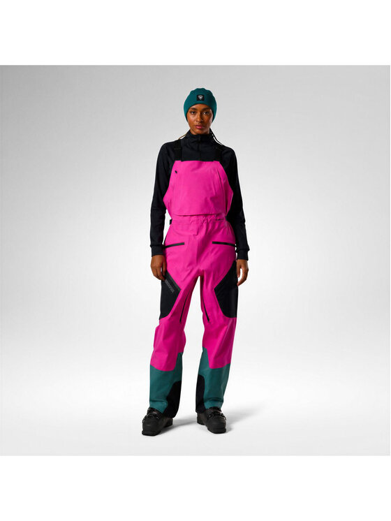 Rossignol Rossignol Spodnie narciarskie W Proclivity 3L Bib Pant Różowy Relaxed Fit