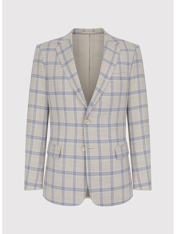 Pako Lorente Pako Lorente Marynarka P23SF-3G-006 Beżowy Slim Fit