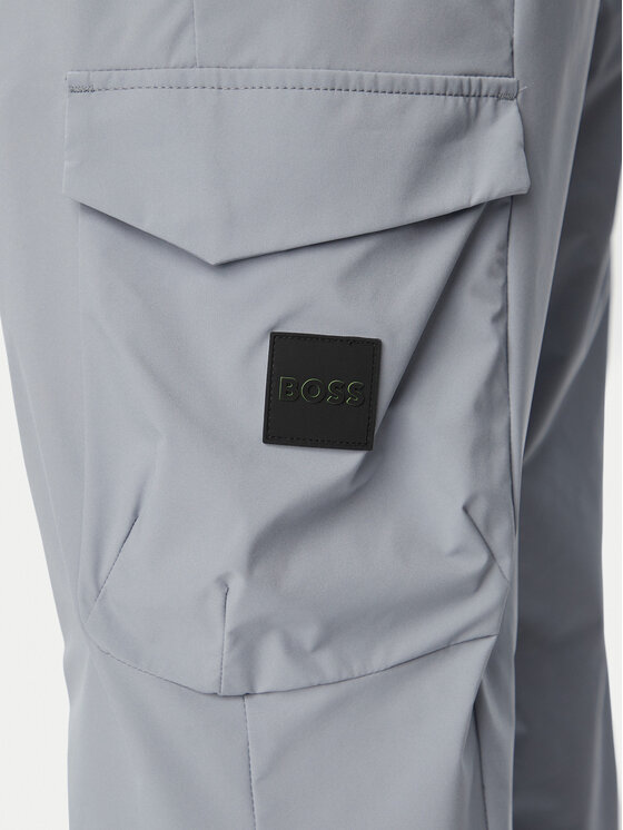 BOSS BOSS Pantaloni cargo T_Urbanex-CargoLight 50508339 Grigio scuro Tapered Fit