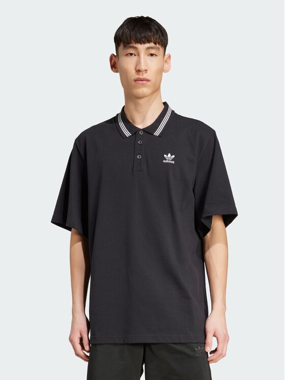 adidas adidas Polo 151131 Czarny Loose Fit