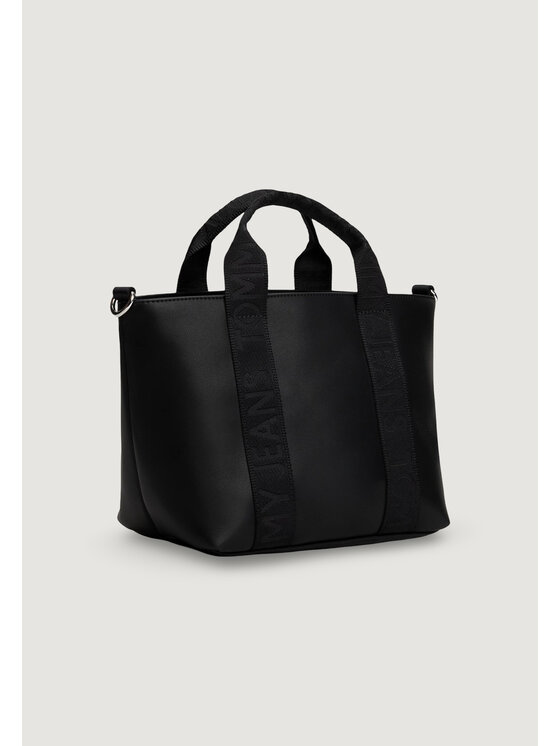 Tommy Hilfiger Tommy Hilfiger Τσάντα TJW DAILY ELEVATED MINI TOTE Μαύρο