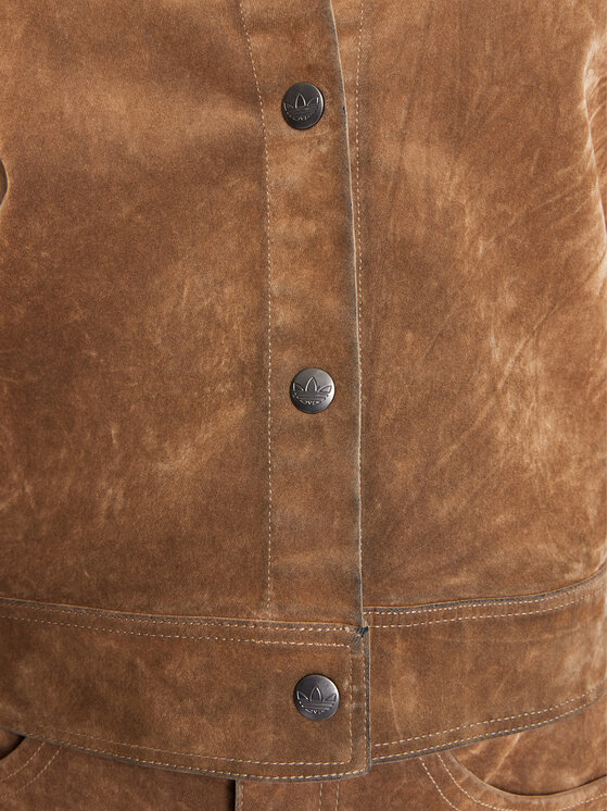 adidas adidas Übergangsjacke Adibreak JY2393 Braun Regular Fit