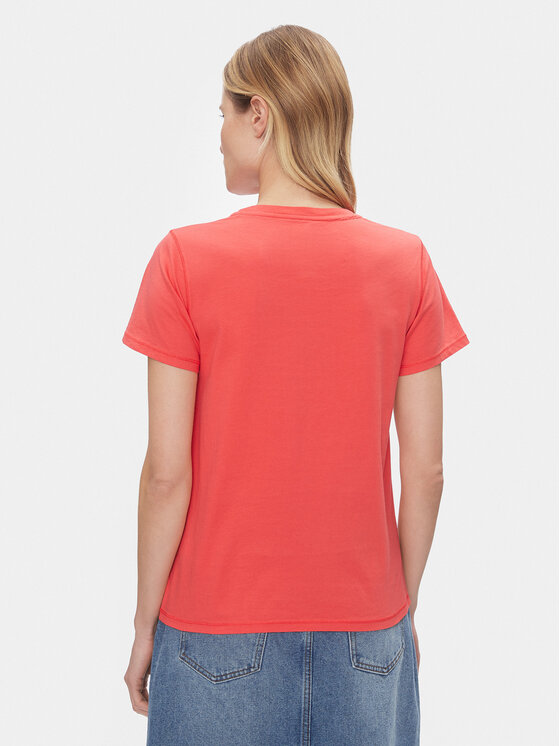 Pepe Jeans Pepe Jeans T-särk Harbor PL505743 Punane Regular Fit