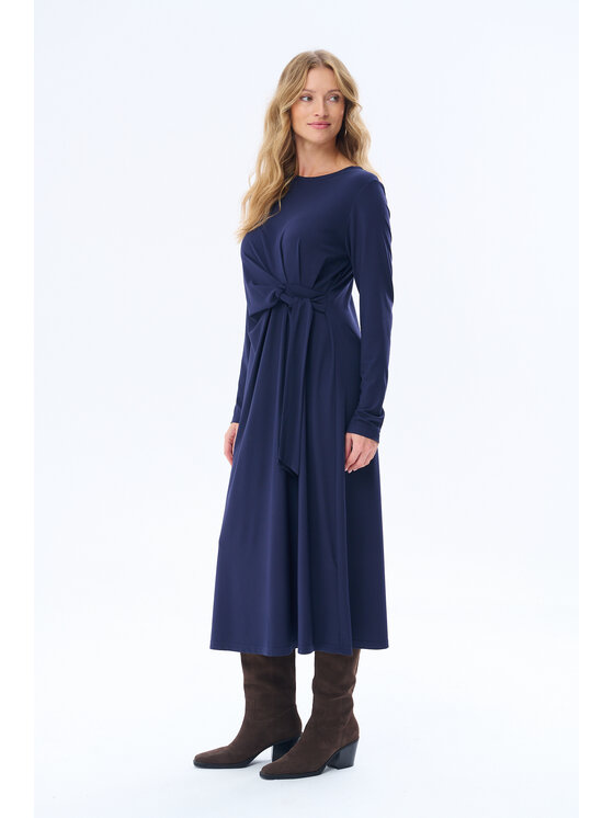 blue shadow blue shadow Sukienka codzienna Tess Granatowy Regular Fit