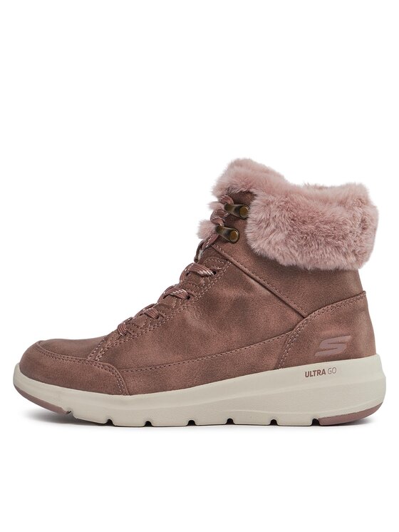 Skechers Skechers Botki Glacial Ultra Cozyly 144178/MVE Fioletowy