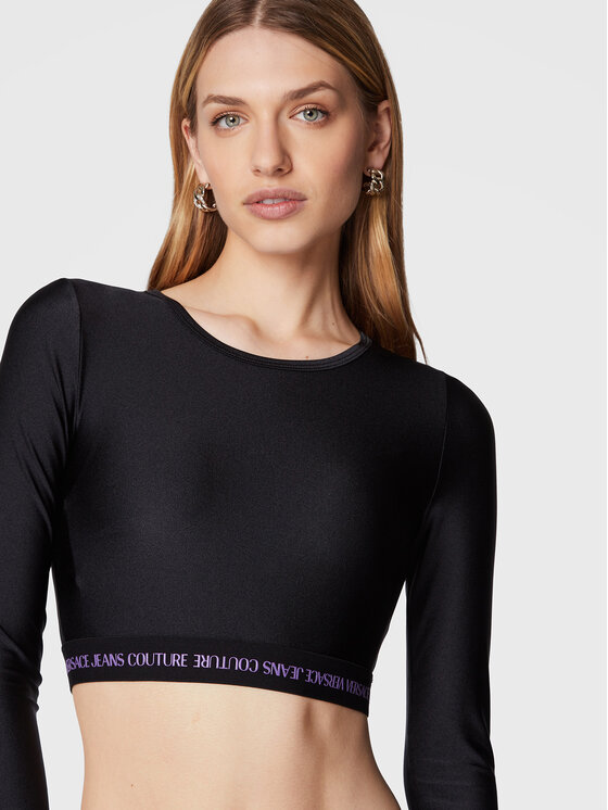 Versace Jeans Couture Versace Jeans Couture Blusa 73HAH218 Nero Slim Fit