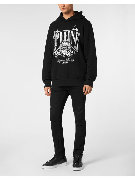 PHILIPP PLEIN PHILIPP PLEIN Felpa 22627 Nero Regular Fit