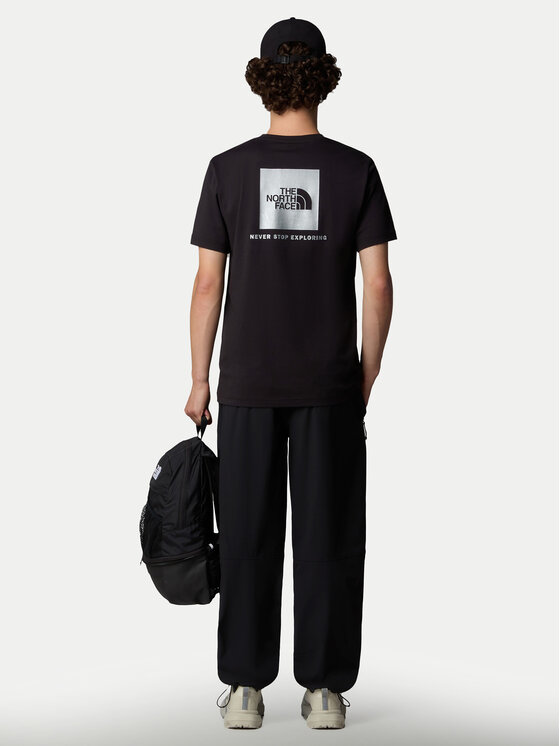 The North Face The North Face T-Shirt NSE Box NF0A8C4V Μαύρο Regular Fit