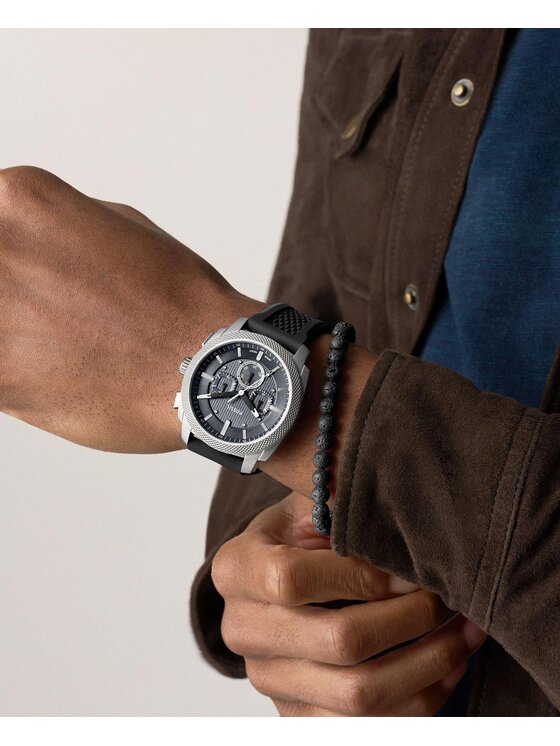 Fossil Fossil Zegarek FS6145SET Czarny