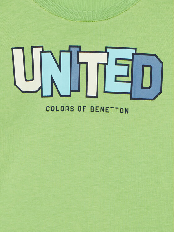 United Colors Of Benetton United Colors Of Benetton Bluza 3I1XG10HS Zelena Regular Fit