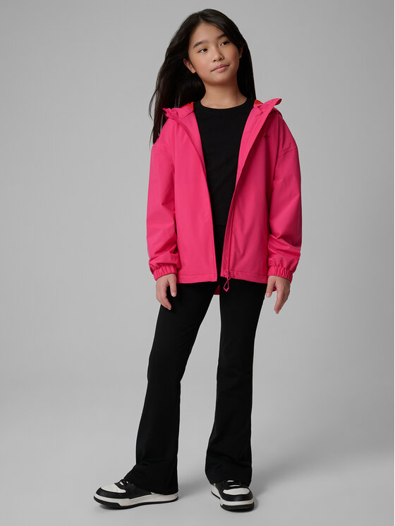 4F 4F Kurtka przejściowa OUTERWEAR Różowy Loose Fit