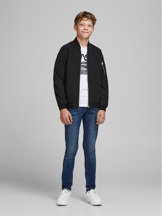 Jack & Jones Junior Jack & Jones Junior Bomberjacke Rush 12182385 Schwarz Regular Fit