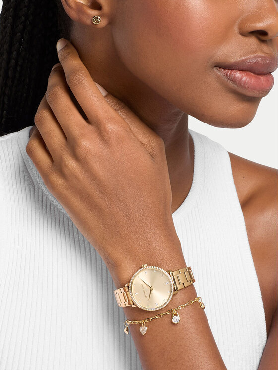 Michael Kors Michael Kors Set orologio, bracciale e orecchini Pyper Gift Set MK7643SET Verde