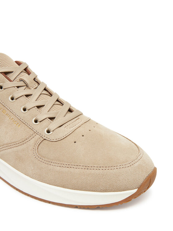 Tommy Hilfiger Tommy Hilfiger Sneakersy Premium Suede Hybrid FM0FM05690 Beżowy