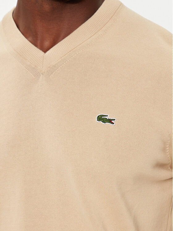 Lacoste Lacoste Džemper AH1951 Bež Regular Fit