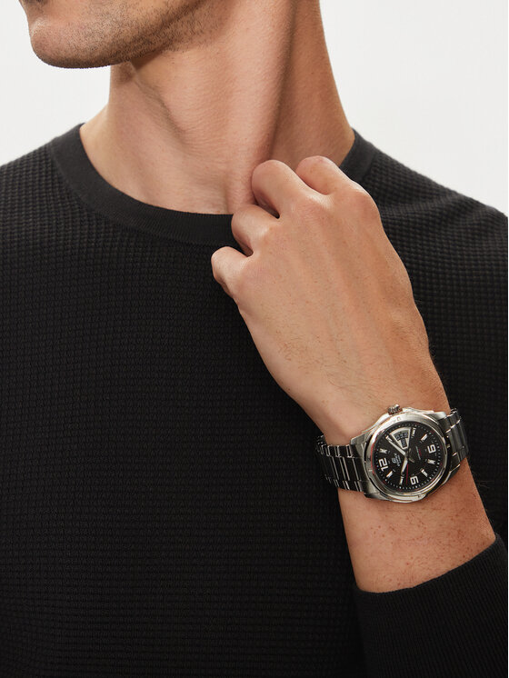 Casio Casio Pulkstenis Edifice EF-129D-1AVEF Sudraba